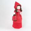 Muñeca de Caperucita Roja y muñeca de la abuelita de Caperucita Roja de dandaratoys.com